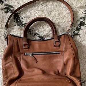 Vince Camuto brown leather purse-like new